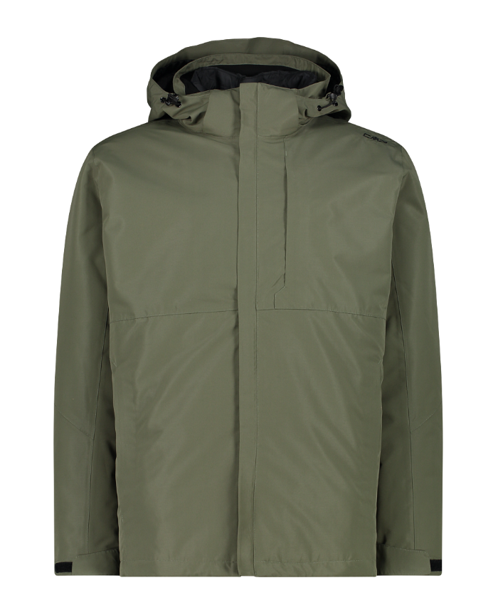 CMP MAN JACKET ZIP HOOD DETACHABLE Herren 3-IN-1 Jacke